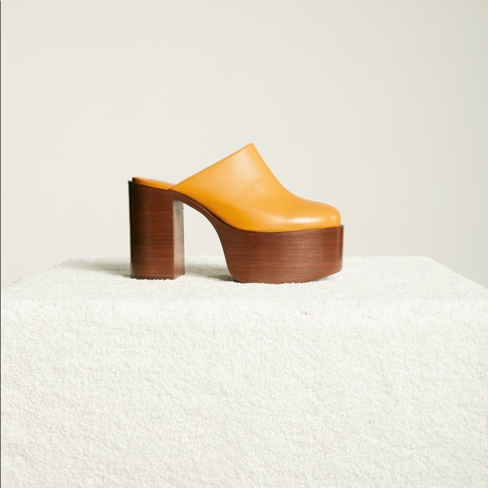 SIMON MILLER HIGH RAID CLOG TOFFEE
